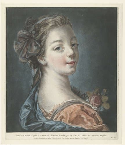 Tête de femme by Louis Marin Bonnet