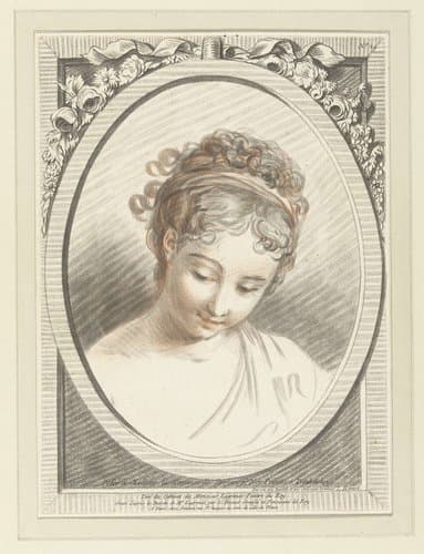 Tête de femme by Louis Marin Bonnet