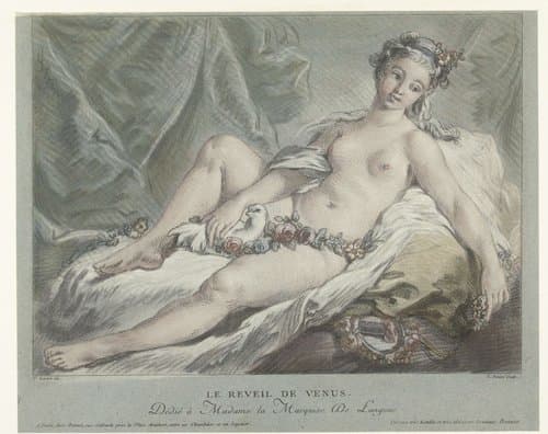 Le reveil de Venus by Louis Marin Bonnet