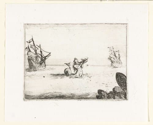 Kloosterleven in emblemen by Jacques Callot