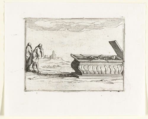 Kloosterleven in emblemen by Jacques Callot