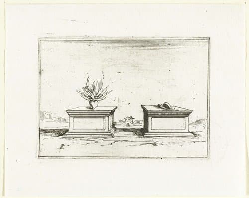 Twee harten by Jacques Callot
