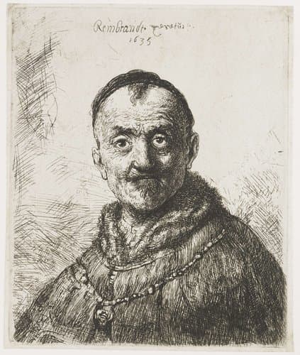 Hoofden van Oosterlingen, 1 (4) by Rembrandt van Rijn