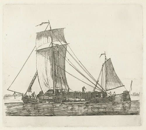 Verschillende schepen serie F by Gerrit Groenewegen