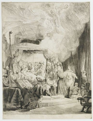 The death of the Virgin by Rembrandt van Rijn