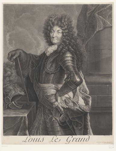 Louis Le Grand by Pierre Drevet