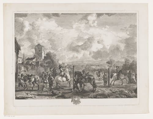 Rijschool by Jean Moyreau