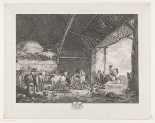 Oeuvres de Ph.pe Wouwermans Hollandois by Jean Moyreau