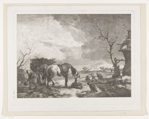 Oeuvres de Ph.pe Wouwermans Hollandois by Jean Moyreau
