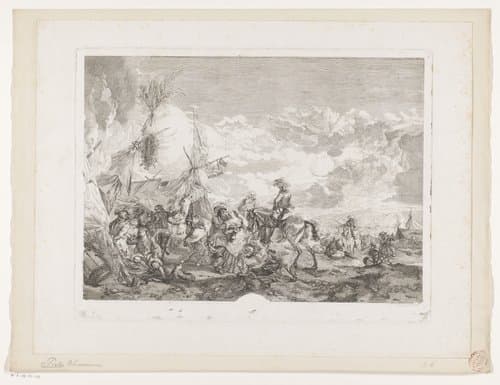 Oeuvres de Ph.pe Wouwermans Hollandois by Jean Moyreau