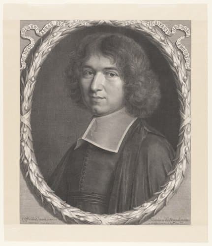 Portret van Jacques-Nicolas Colbert by Robert Nanteuil
