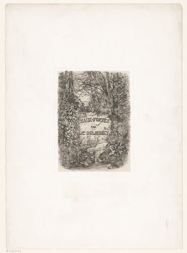 Eaux-fortes par Ad. Delauney by Alfred Alexandre Delauney