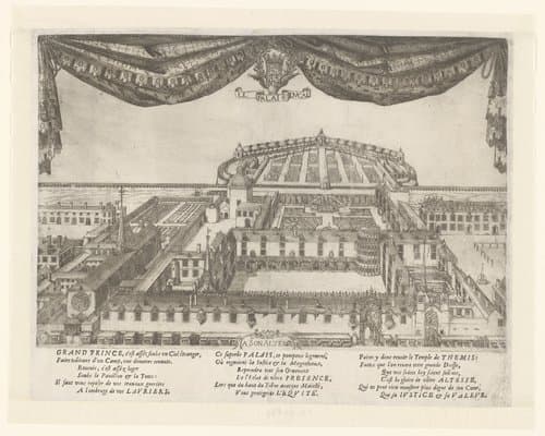 Le Palais Ducal by Claude Deruet