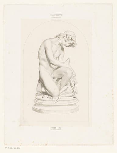Cyparisse by Louis-Joseph Isnard Desjardins