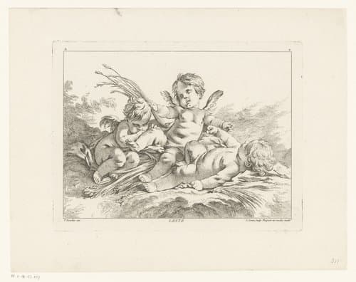 Zomer by Louis Félix de La Rue (le Jeune)