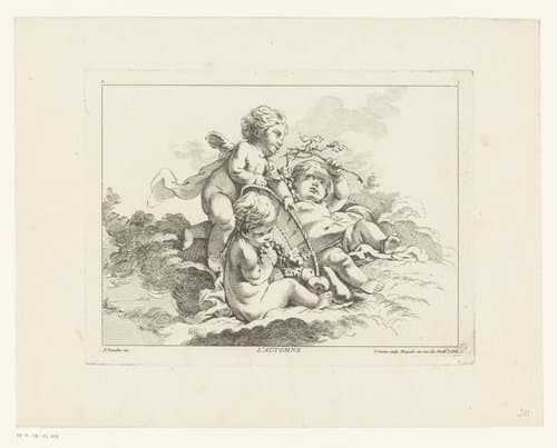 Herfst by Louis Félix de La Rue (le Jeune)