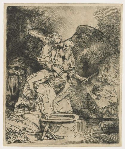 The Sacrifice of Abraham by Rembrandt van Rijn