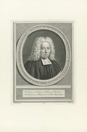 Portret van Benjamin de Brissac by Pieter Tanjé