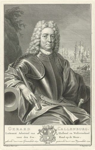 Portret van Gerard Callenburgh by Pieter Tanjé