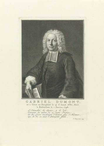 Portret van Gabriel Dumont by Pieter Tanjé