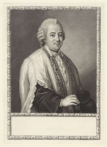 Portret van Chrysostome Girardot by Pieter Tanjé