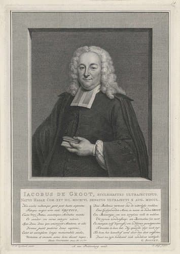 Portret van Jacobus de Groot by Pieter Tanjé