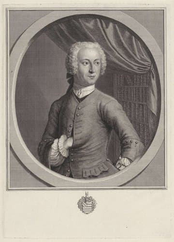 Portret van Willem van Haren by Pieter Tanjé