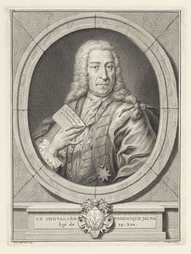 Portret van Dominicus Jauna by Pieter Tanjé