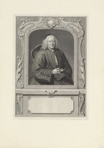 Portret van Josephus de Longas by Pieter Tanjé