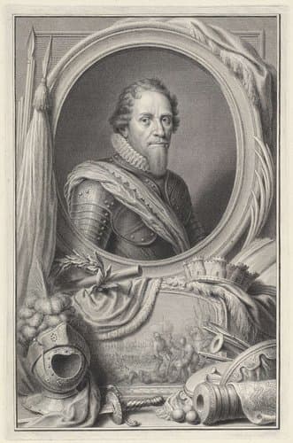 Portret van Maurits by Pieter Tanjé