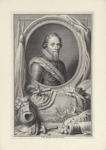 Portret van Maurits by Pieter Tanjé