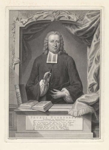 Portret van Petrus Noordbeek by Pieter Tanjé
