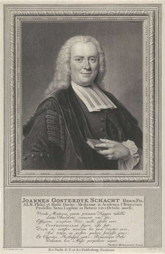 Portret van Johannes Oosterdijk Schacht by Pieter Tanjé