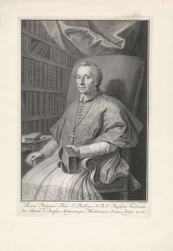 Portret van Thomas-Philippus D'Alsace et du Boussu by Pieter Tanjé