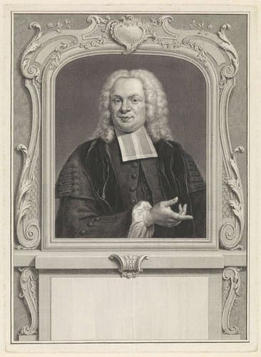 Portret van Albertus Voget by Pieter Tanjé