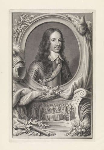 Portret van prins Willem II van Oranje by Pieter Tanjé