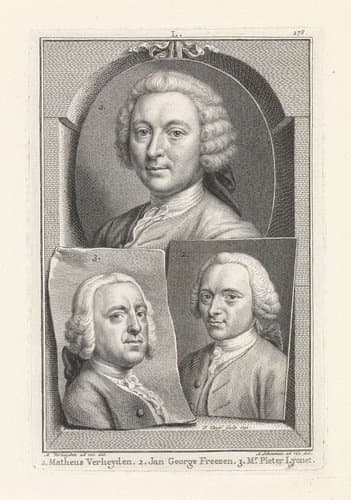 Portretten van Mattheus Verheyden by Pieter Tanjé