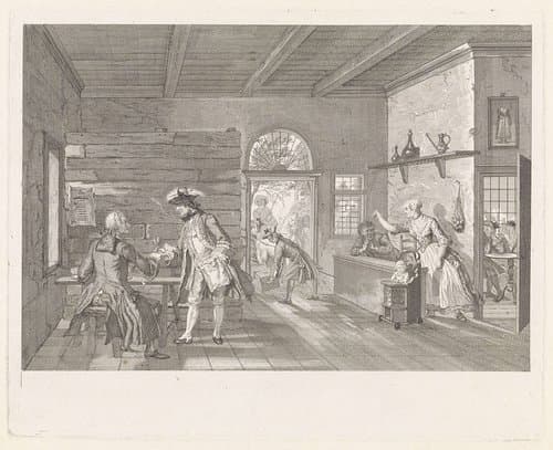 De Puiterveense helleveeg achter de tap by Pieter Tanjé