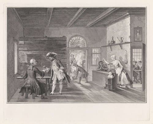 De Puiterveense helleveeg achter de tap by Pieter Tanjé