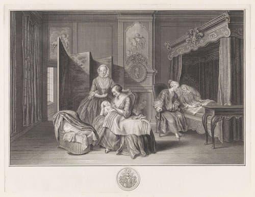 Hollandse kraamkamer by Pieter Tanjé