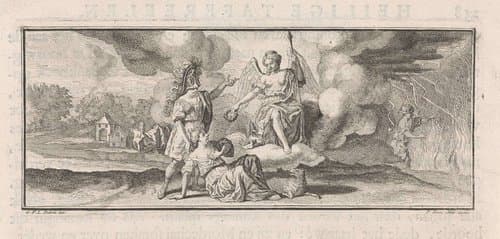 Allegorie op de overwinning van koningin Ester by Pieter Tanjé