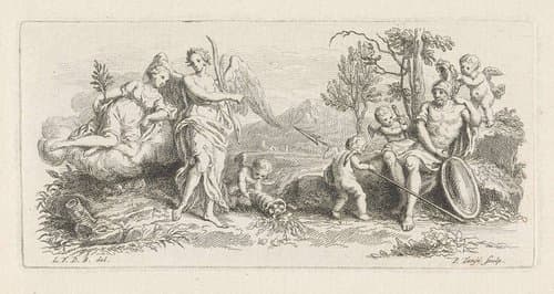 Overwinning van Vrede op Oorlog by Pieter Tanjé