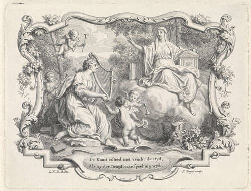 Kunst kijkt op naar Deugd by Pieter Tanjé