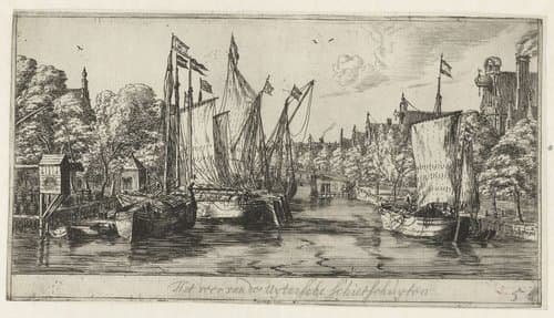 Verscheide gesichten binnen Amsterdam by Reinier Nooms