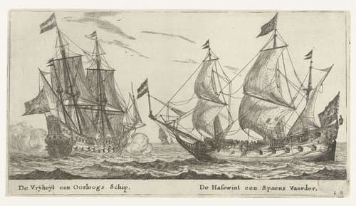 Verschillende schepen en stadsgezichten van Amsterdam, tweede deel by Reinier Nooms