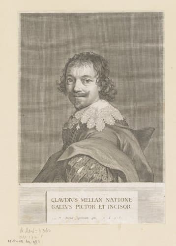Zelfportret by Claude Mellan