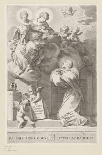 Divi Bernardi Abbatis Claraevalis Operum Tomus I by Claude Mellan