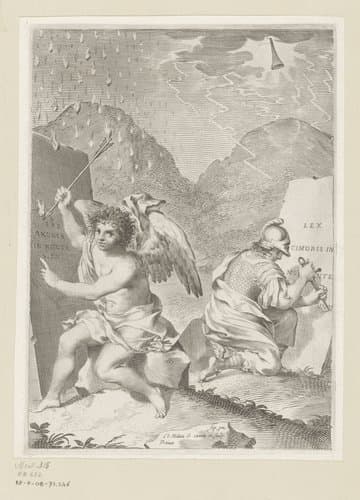 Lex Amoris in Monte Sion by Claude Mellan