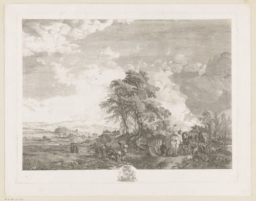 Oeuvres de Ph.pe Wouwermans Hollandois by Jean Moyreau