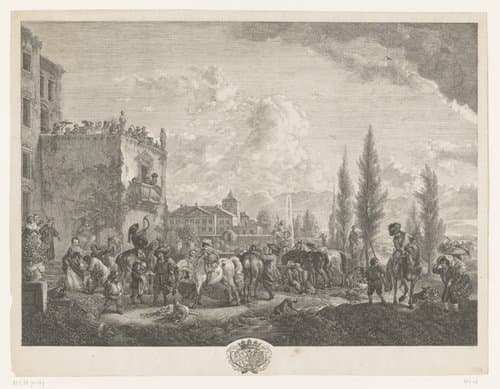 Oeuvres de Ph.pe Wouwermans Hollandois by Jean Moyreau
